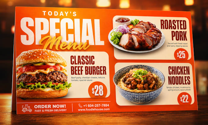 restaurant menu design food menu, cafe menu digital menu board for restaurant