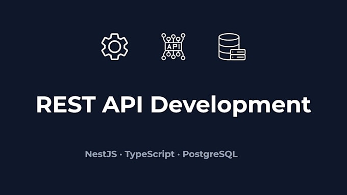 build a rest API with nestjs, typescript and postgresql