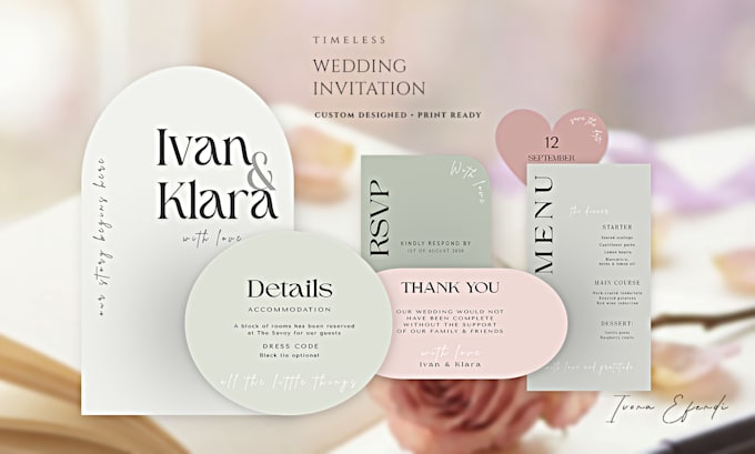 design timeless wedding invitations and elegant stationery