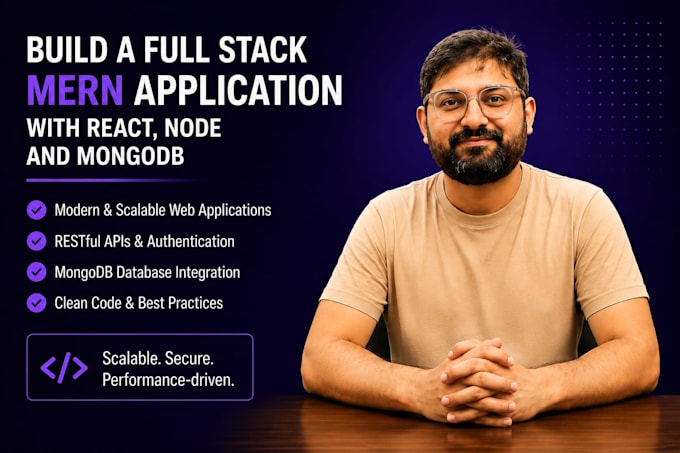 build a full stack mern application with react node and mongodb