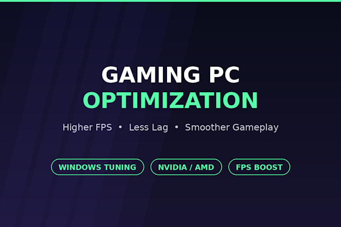 optimize your windows PC for maximum gaming performance