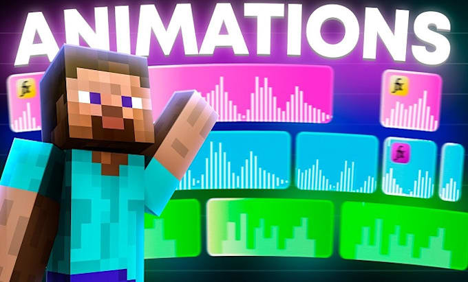 create professional minecraft animations