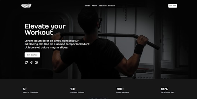 create your landing page