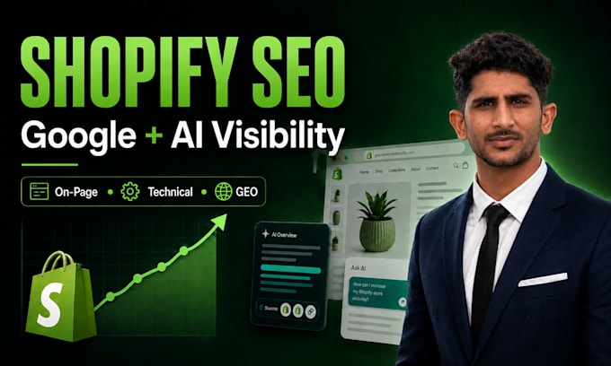 do complete shopify SEO, GEO and technical optimization