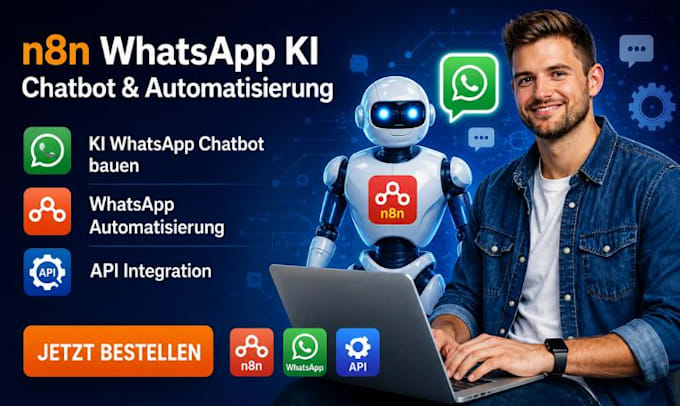 n8n whatsapp ki chatbot bauen ki agent whatsapp automatisierung api integration