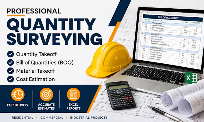 prepare accurate quantity takeoff, boq, cost estimates