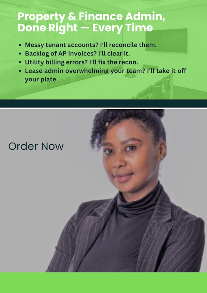 do data entry and tenant accounts reconciliation