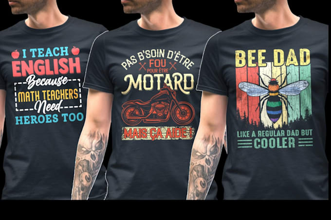 design recreate, redraw and vectorize t shirt designs