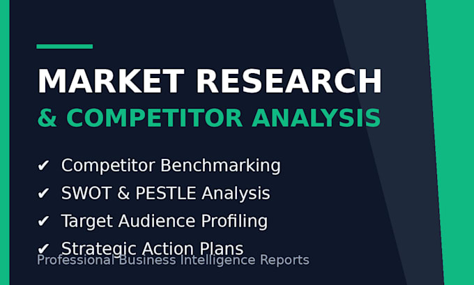 do a comprehensive market research