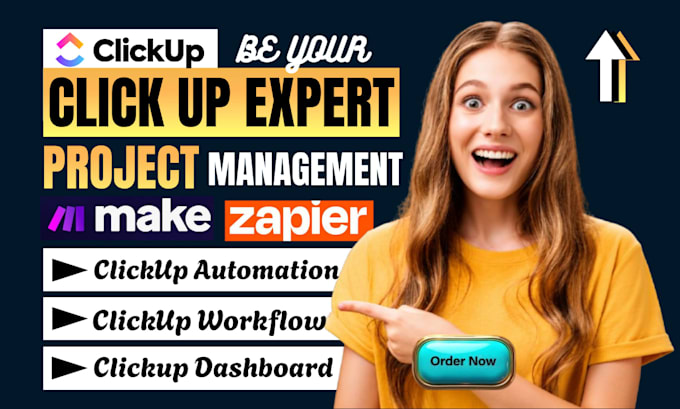 setup clickup task board automation clickup expert project management systems
