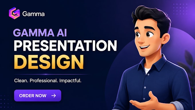 create a professional gamma ai presentation, investor pitch deck