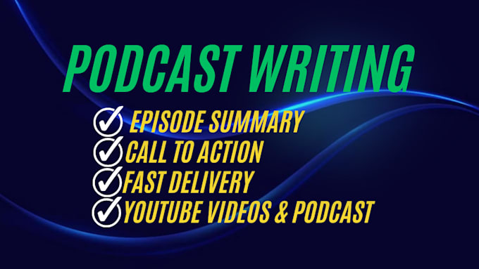 create powerful podcast scripts fast