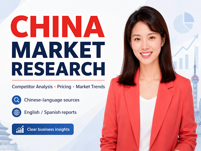research china market and competitors using chinese sources
