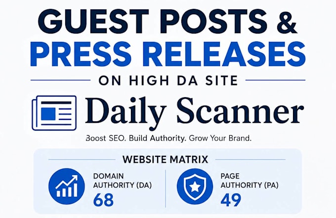 publish guest post article on daily scanner