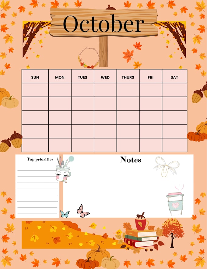 design custom digital products like planners, calendars