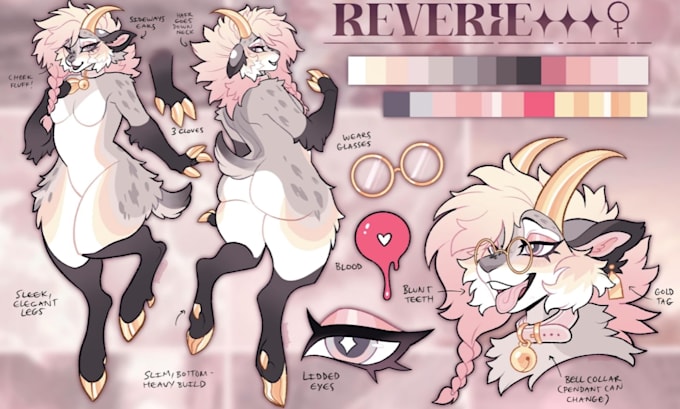 reference sheet furry art ref sheet nsfw furry reference sheet character design