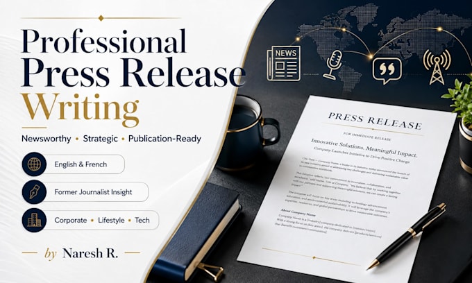 develop a strategic PR and media communications plan