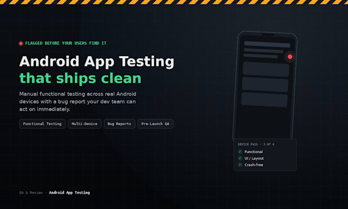 test your android app for bugs before launch