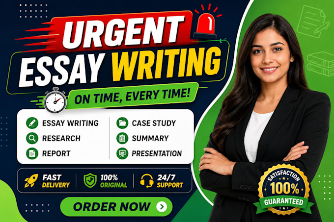 do urgent essay writing as an essay writer expert