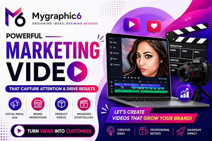 create custom animated marketing videos