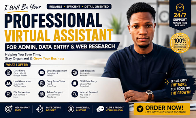 be your shopify virtual assistant for admin data entry web research