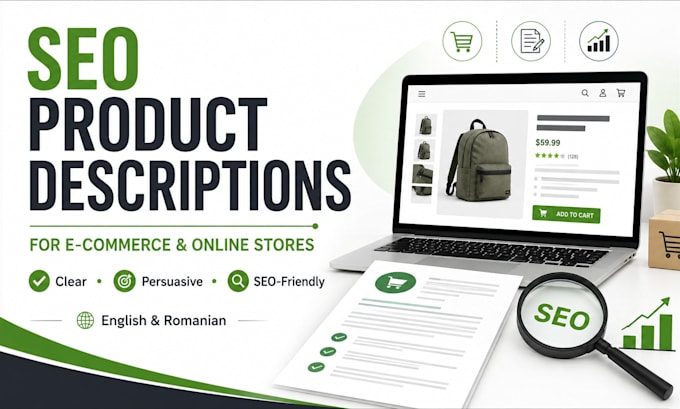 write SEO product descriptions for your online store