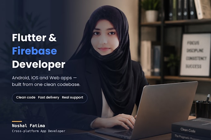 create your flutter app for android, ios and web