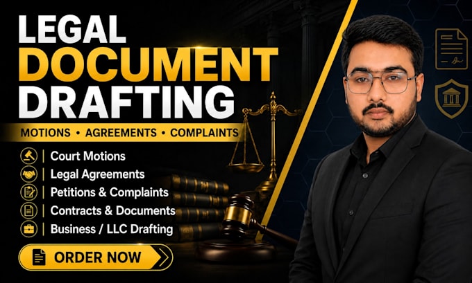 draft motion, complaint, petition, lawsuit, demand letter