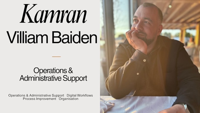 be your virtual assistant for admin and operations support