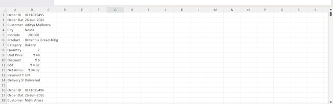 do excel data cleaning, formatting and data conversion