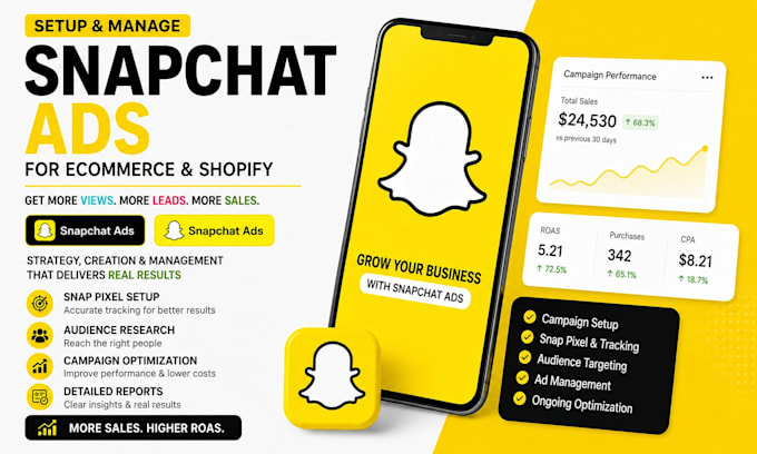 run profitable tiktok ads and snapchat ads campaigns