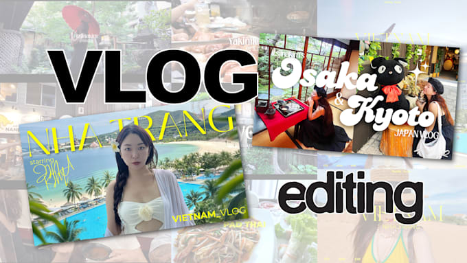 edit aesthetic youtube vlogs