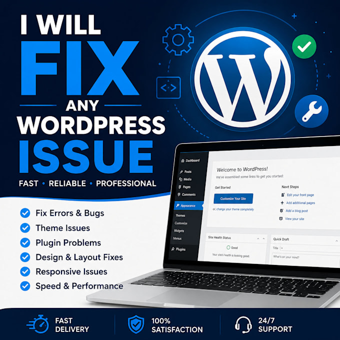 fix any wordpress issue