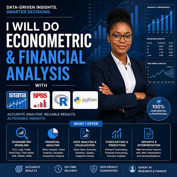 do econometric and financial analysis with stata, spss, r python