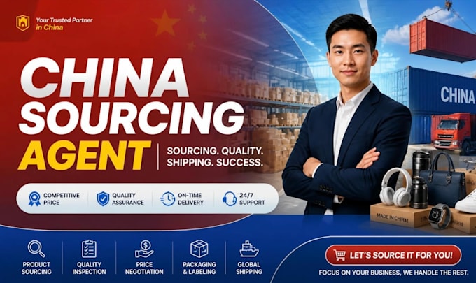 be your china sourcing agent and supplier research expert