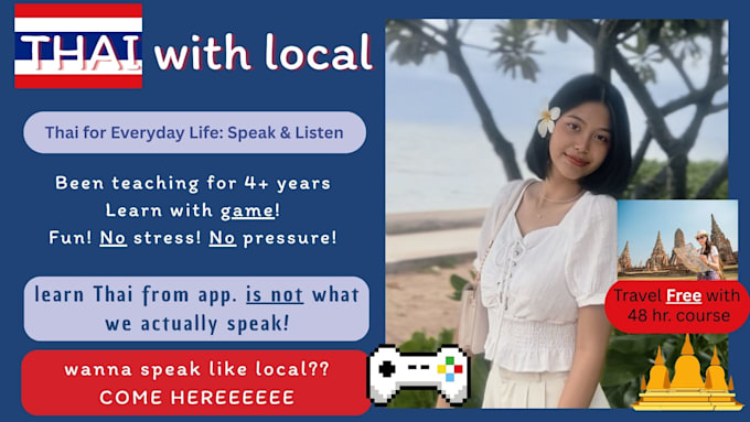 teach you thai as a local