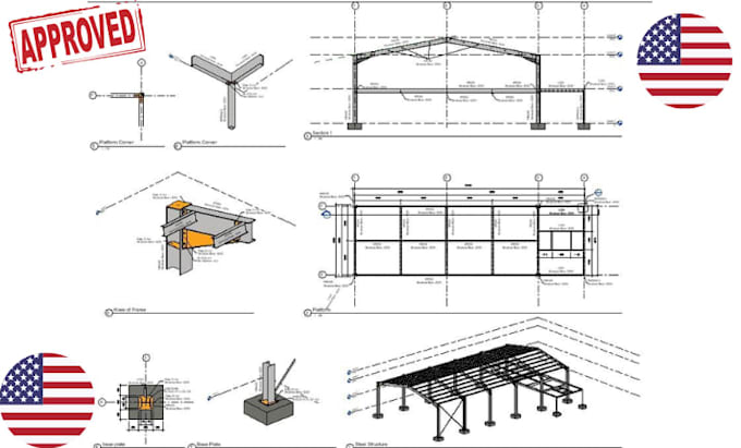 create coordinated architectural, structural and mep drawings for construction