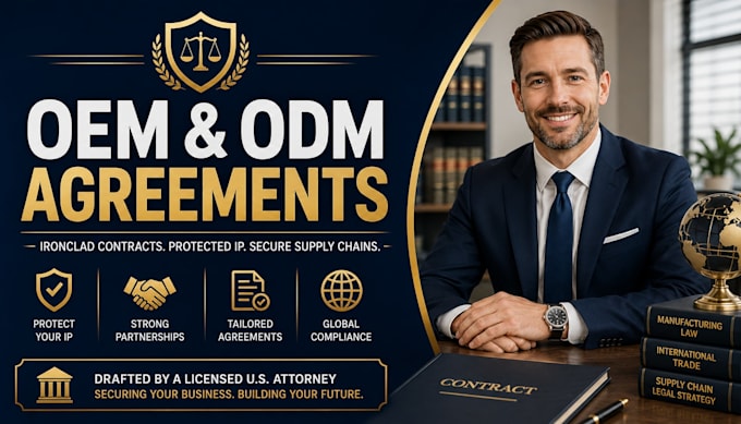 draft airtight oem and odm manufacturing agreements