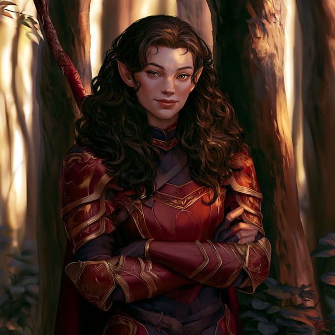 do realistic or fantasy portrait