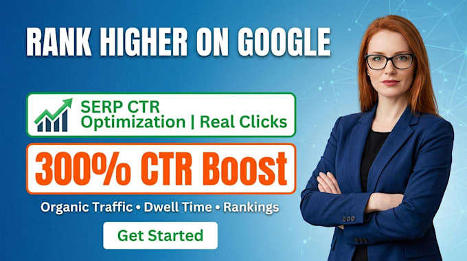 boost google ranking with serp CTR optimisation and organic traffic growth