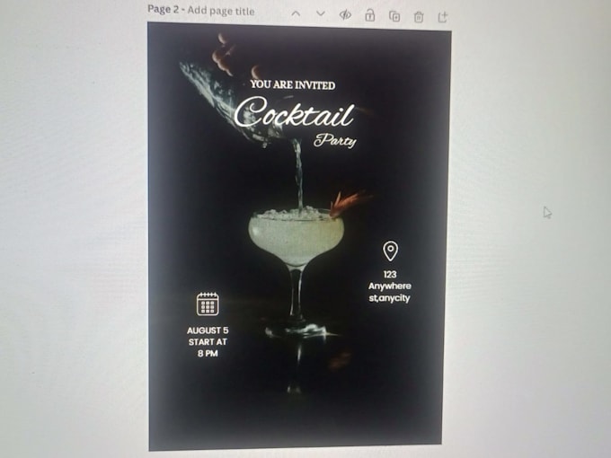 design a professional flyer