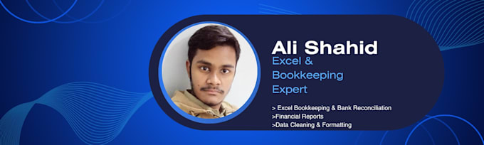 do excel bookkeeping, bank reconciliation, and data cleaning