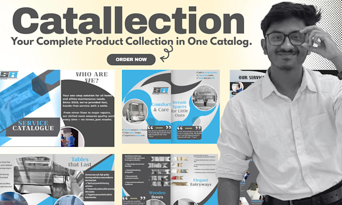 design scroll stopping catalogs and brochures