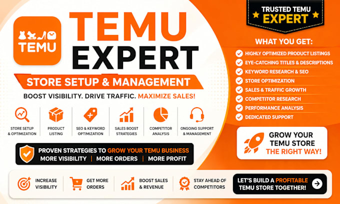 do temu product listing upload import bulk research online store promotion
