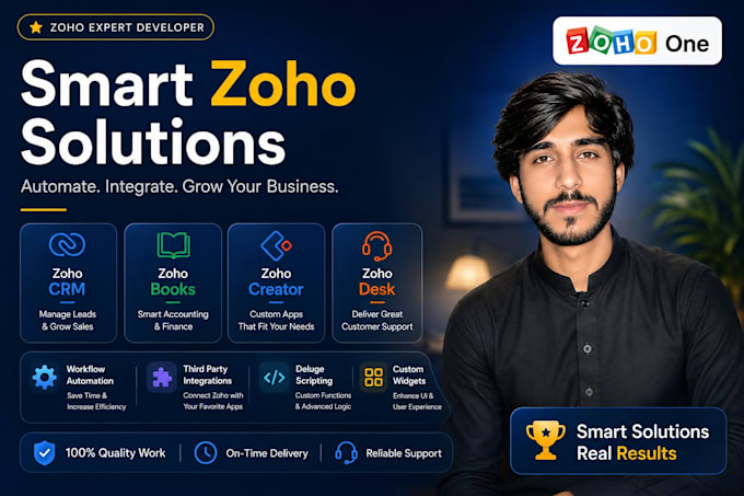 develop zoho one apps and API integrations