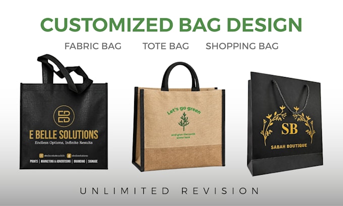 provide professional bag design services