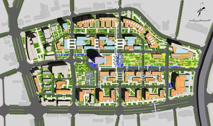 illustrate property map architectural layout site map subdivision layout
