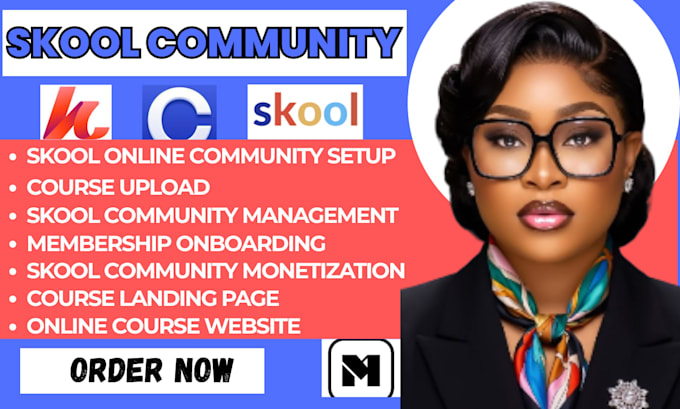 online course skool community set up course promotion skool