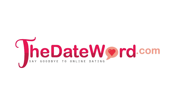 design modern dating app, relationship, love and matchmaking logo