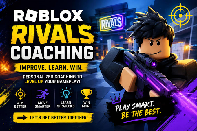 coach you to improve in roblox rivals